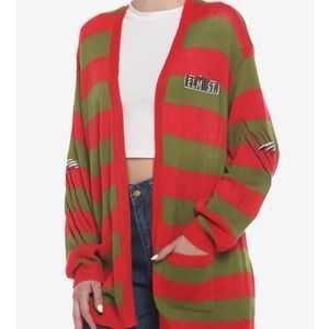 Freddy Kruger cardigan. Sold out!